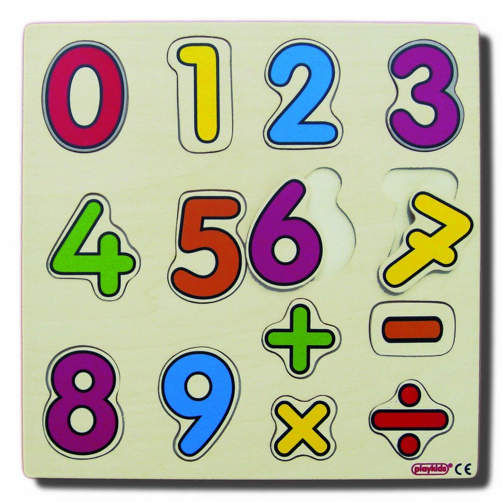Playkids Sayılar (Ahşap Yapboz)