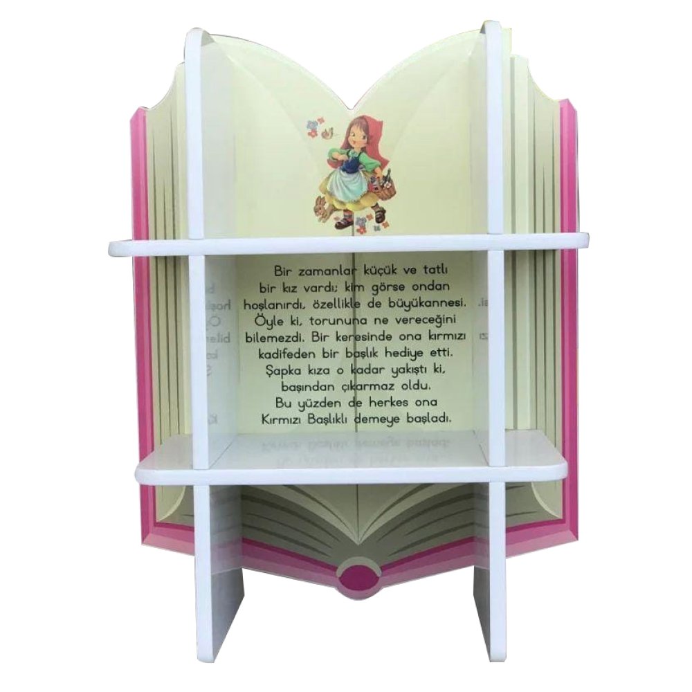 Ahşap Mini Kitaplık Kitap Görünümlü