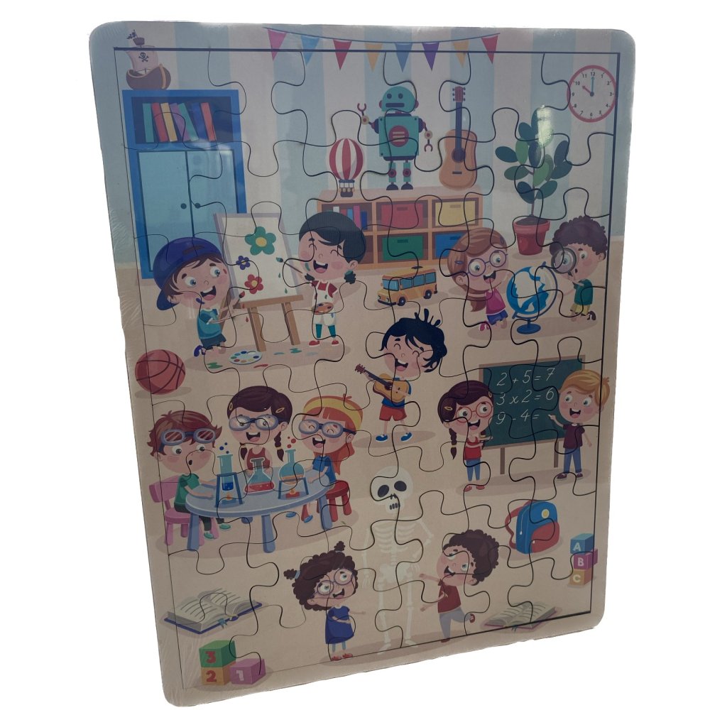 Sınıf Etkinliği (Ahşap 48 Parça)