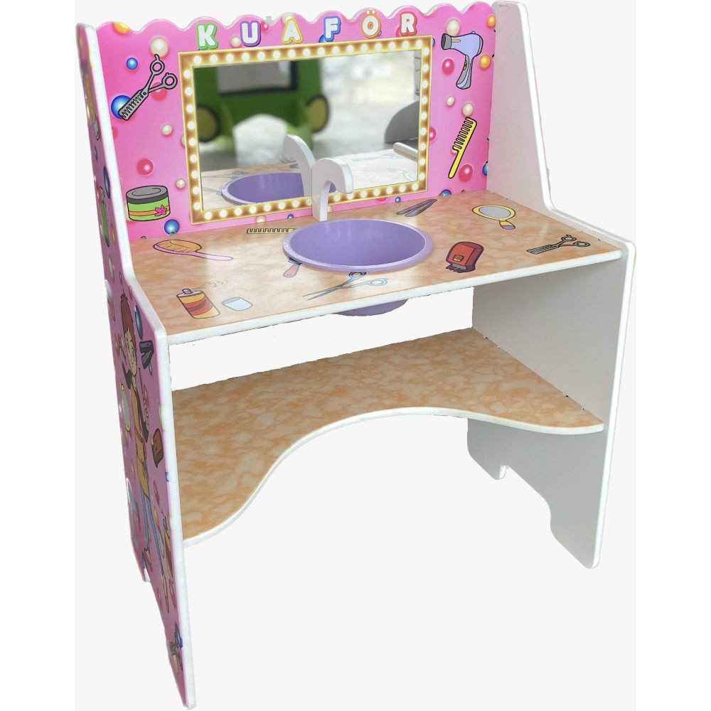 Ahşap Mini Kuaför Köşesi 